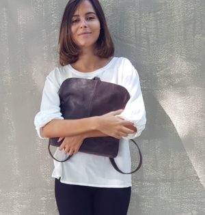 Cala bolso o mochila piel natural Álamo