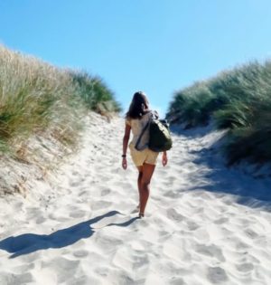 Cala mochila Océano fabricada con botelcaladesde1990las de plástico