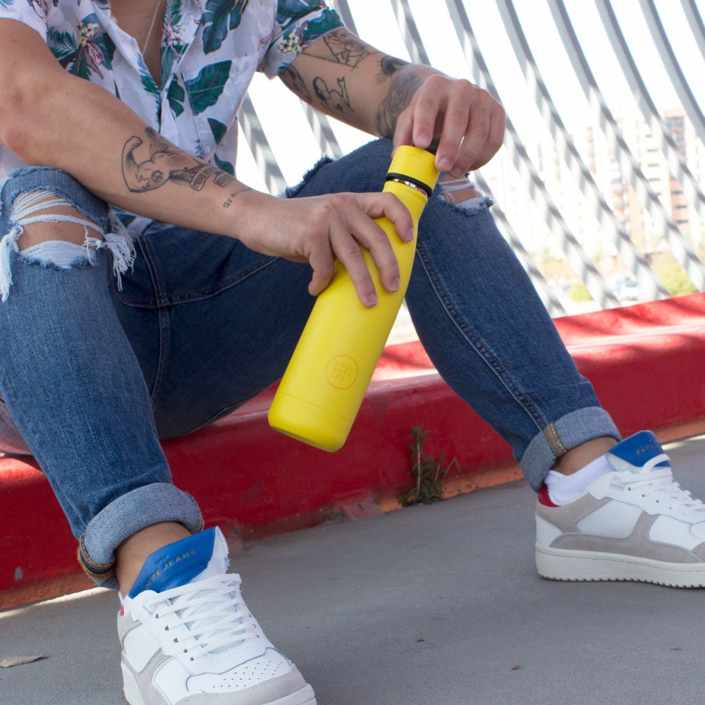 Botella Termo Vivid Yellow