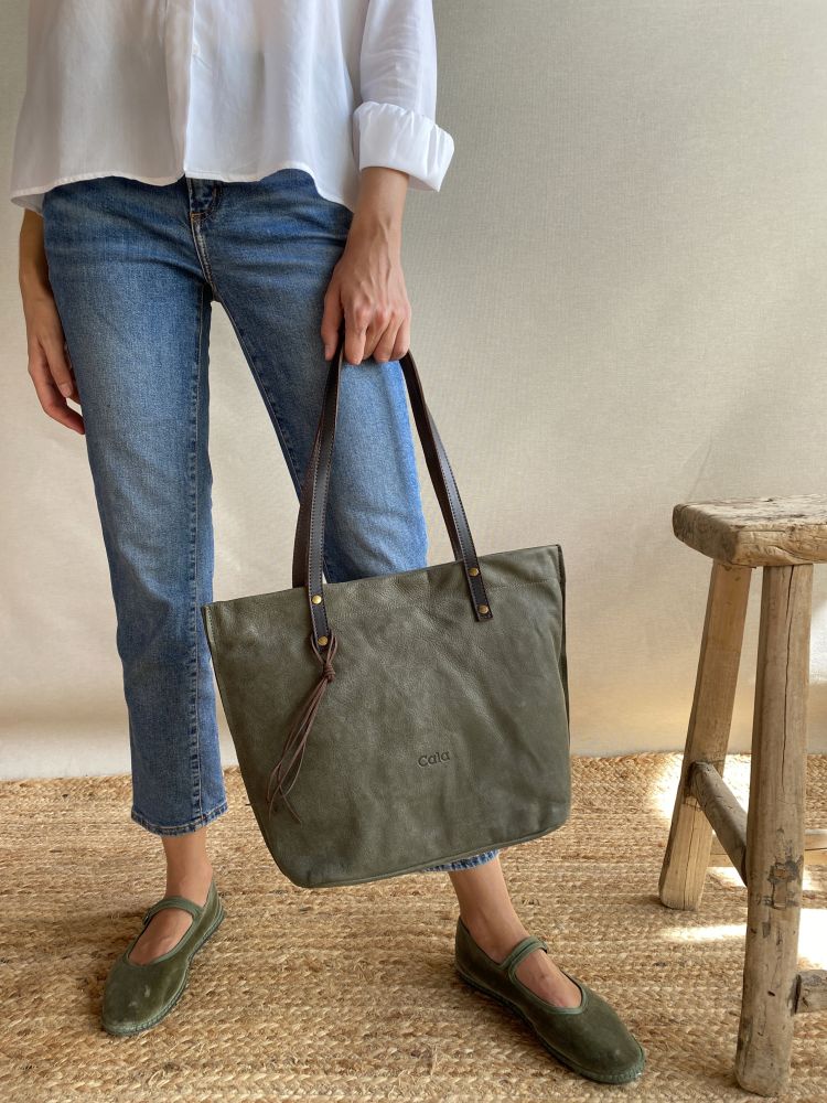 Bolso kaki hotsell