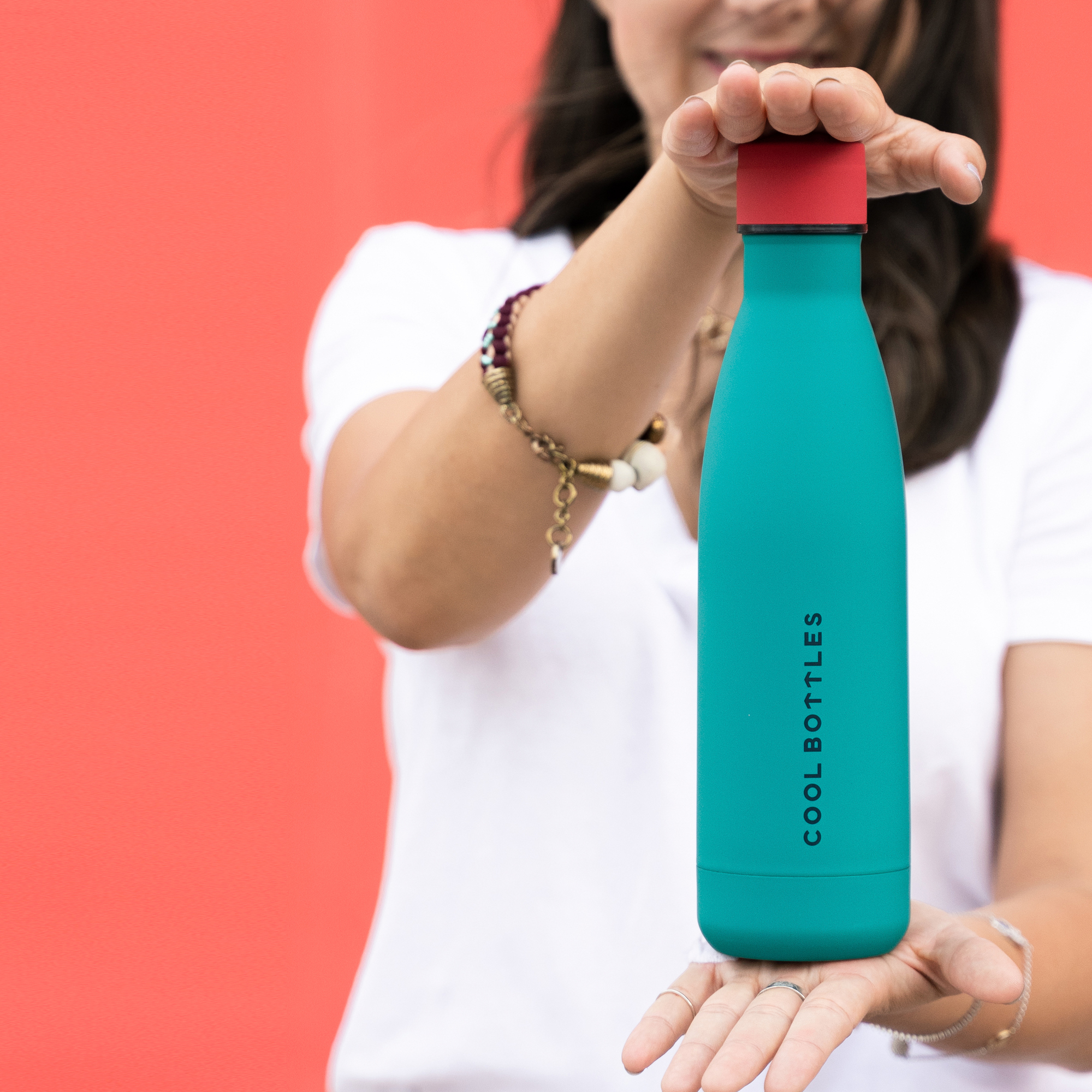 Botella Termo Vivid Turquoise