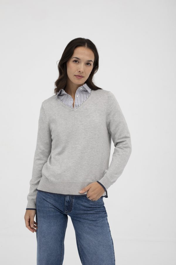 Jersey Asakusa Gris