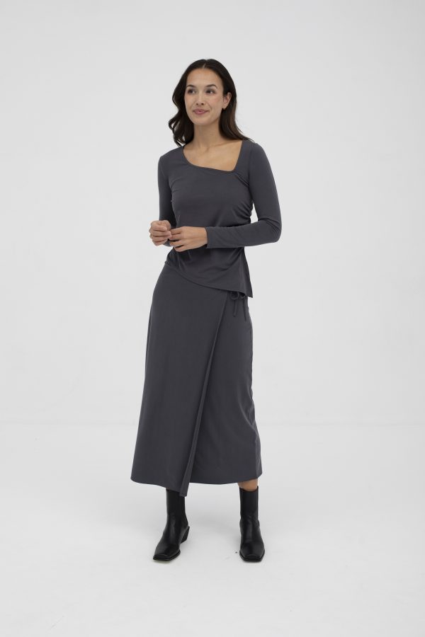 Falda Spital Gris