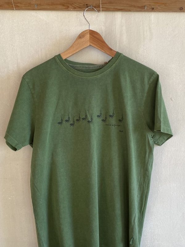Camiseta Hormigas Musgo