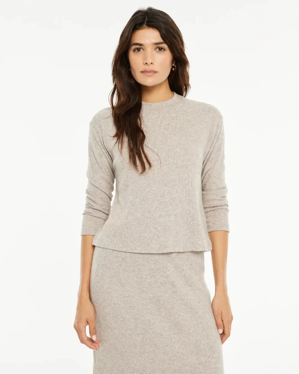 Camiseta Canalé Lúrex Beige