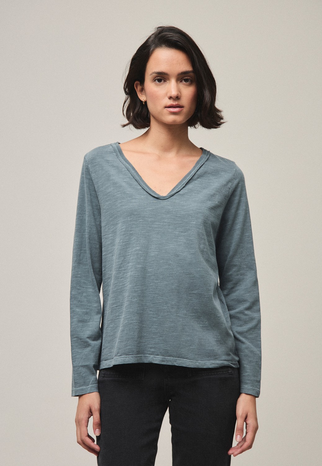 Camiseta Ever C/Pico Verdoso