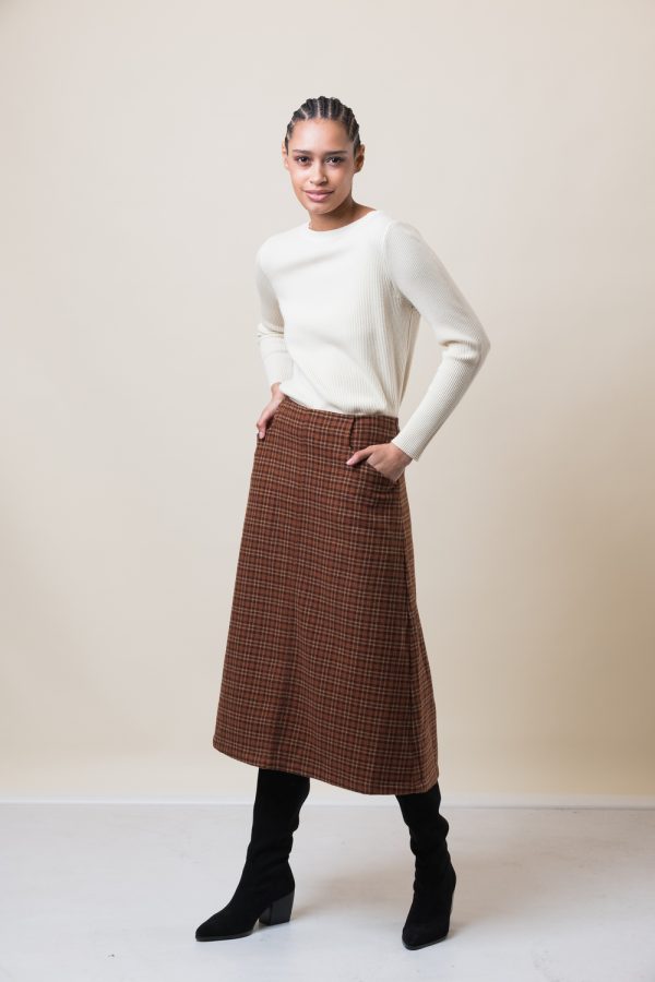 Sueter Cuello Redondo Beige