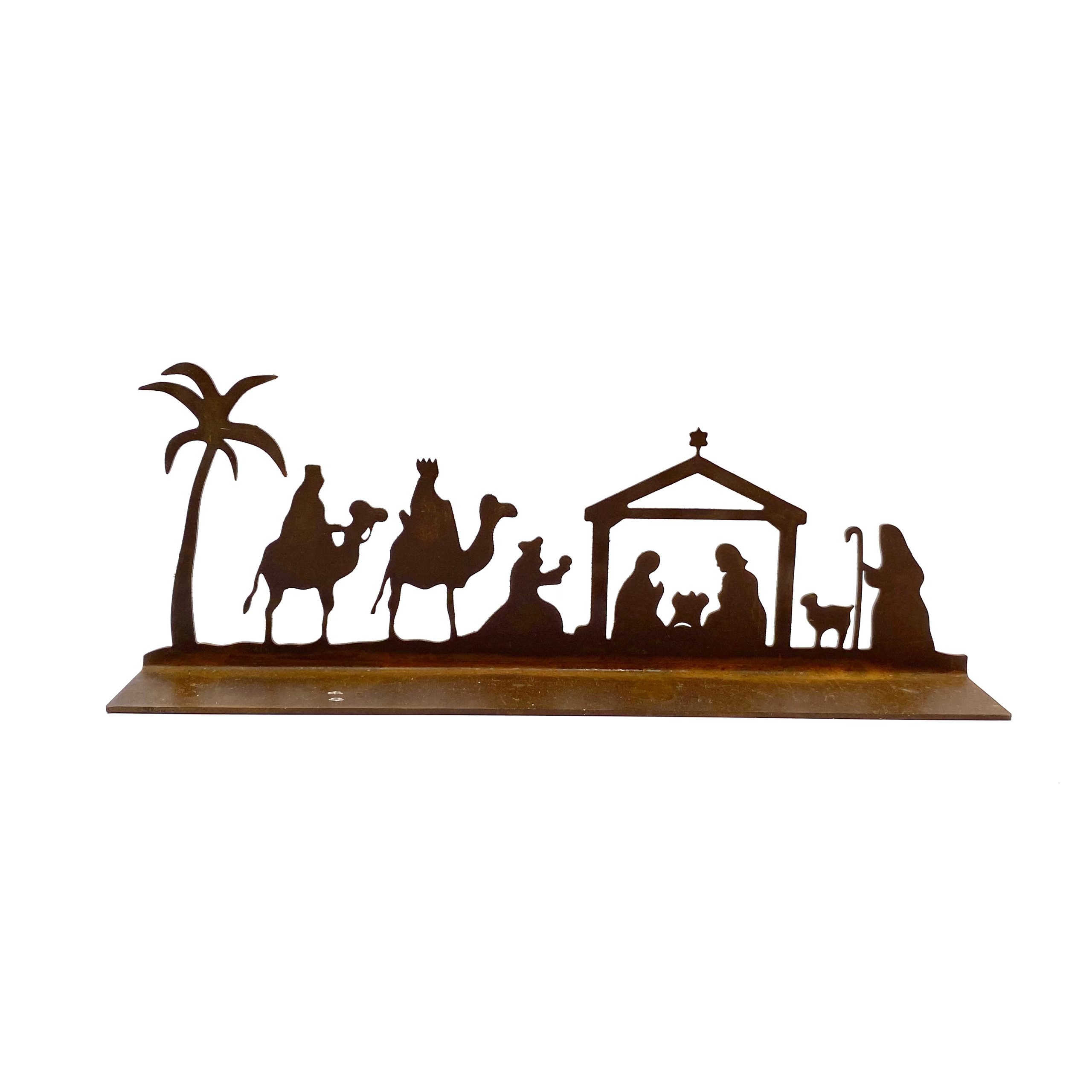 Pesebre con Reyes Magos