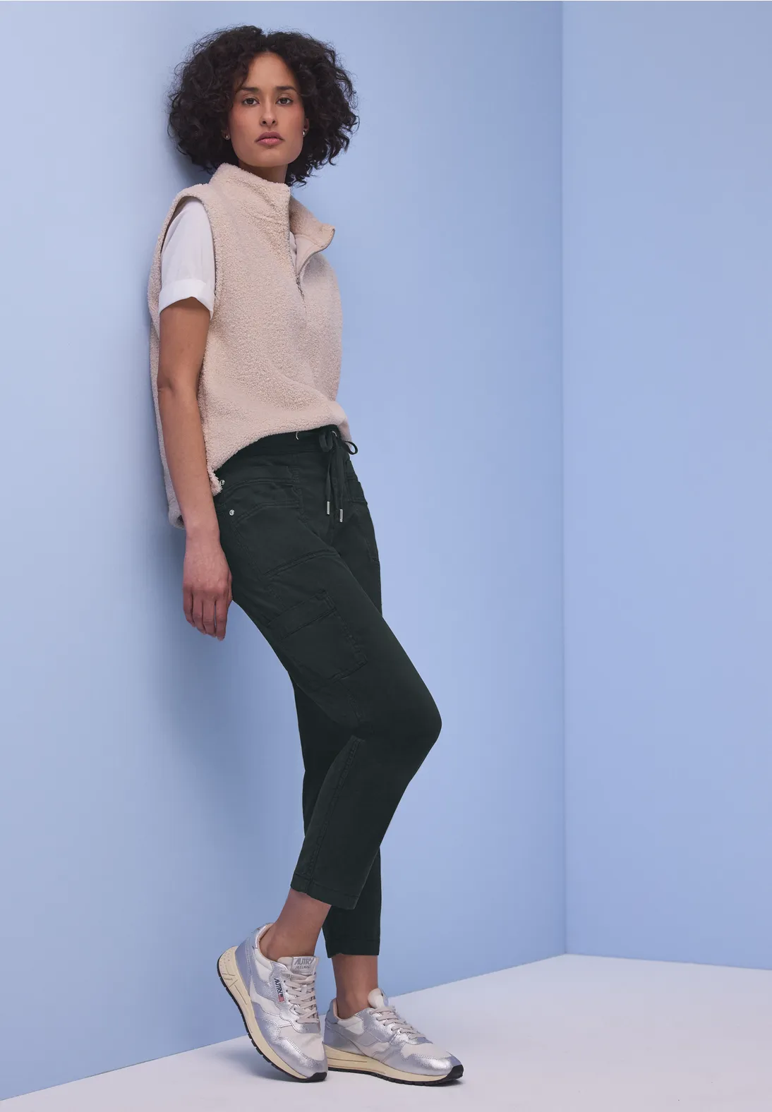 Pantalón Cargo Jogger Verde Pinar