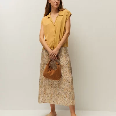 Falda Estampada Evasé