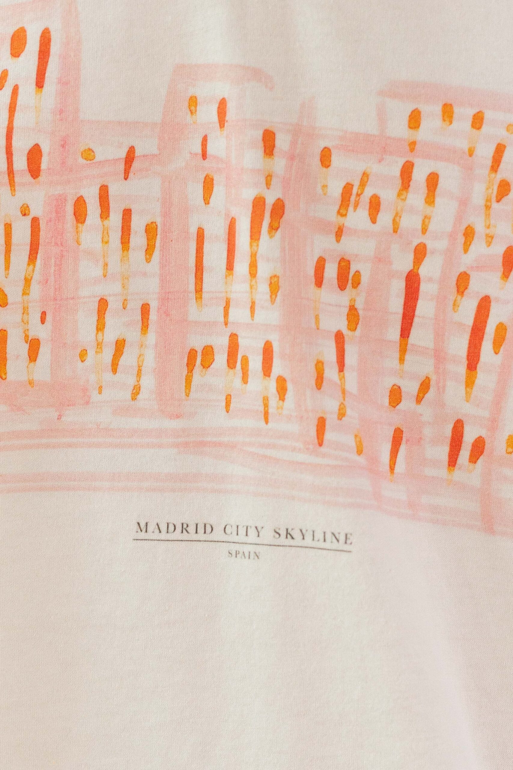 Camiseta Cruda Skyline