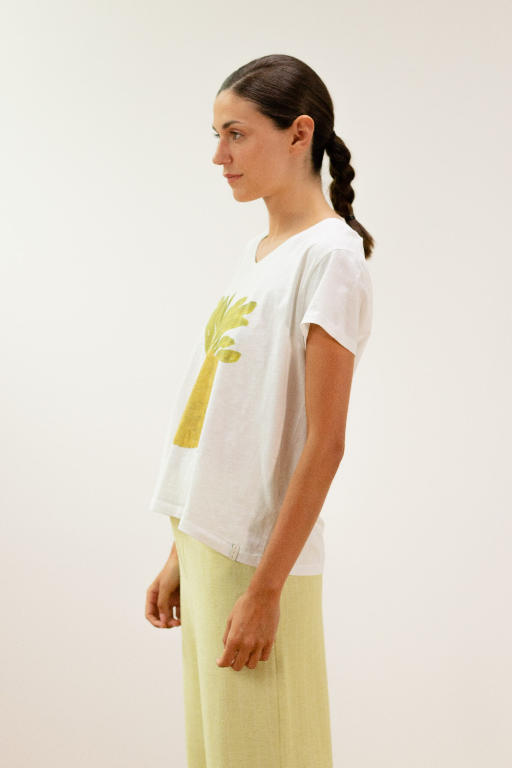 Camiseta Blanca Piña