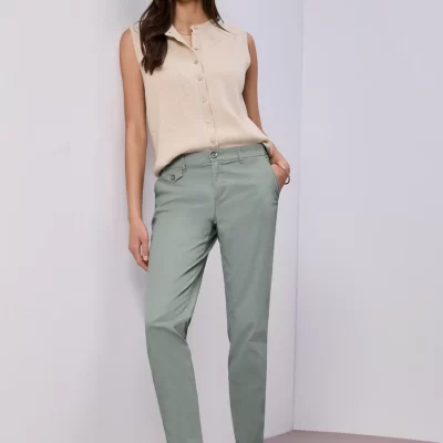 Pantalón Chino Menta