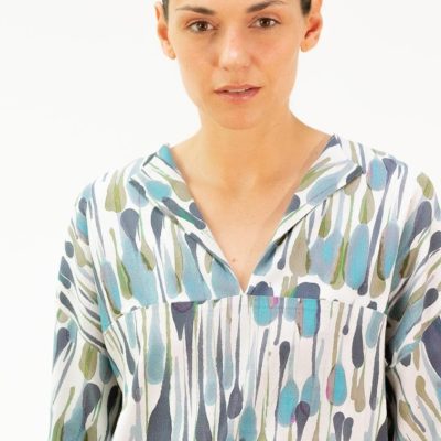 Blusa Estampada Gotas