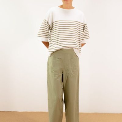 Pantalón Verde con Bolsillos