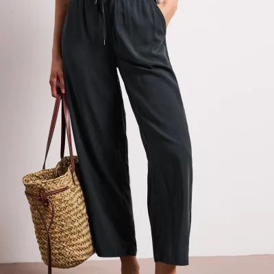 Pantalón de Talle Alto Verde