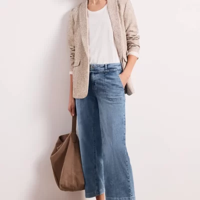 Pantalón Vaquero de Talle Medio