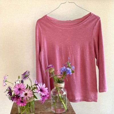 Camiseta C/Barca Rosado