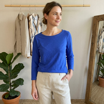 Camiseta C/Barca Azul