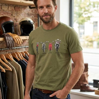 Camiseta Friends Musgo