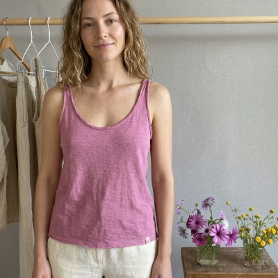 Camiseta Tirantes Rosa