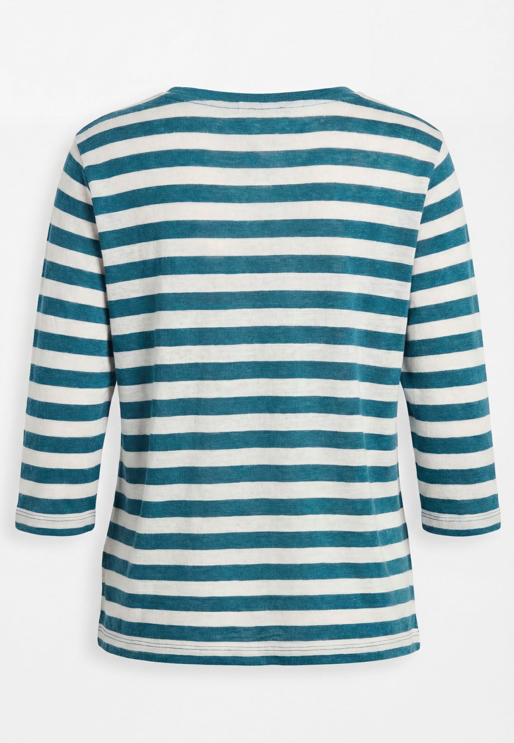 Camiseta M/L Rayas Petróleo