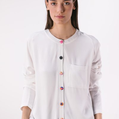 Blusa Botones de Colores