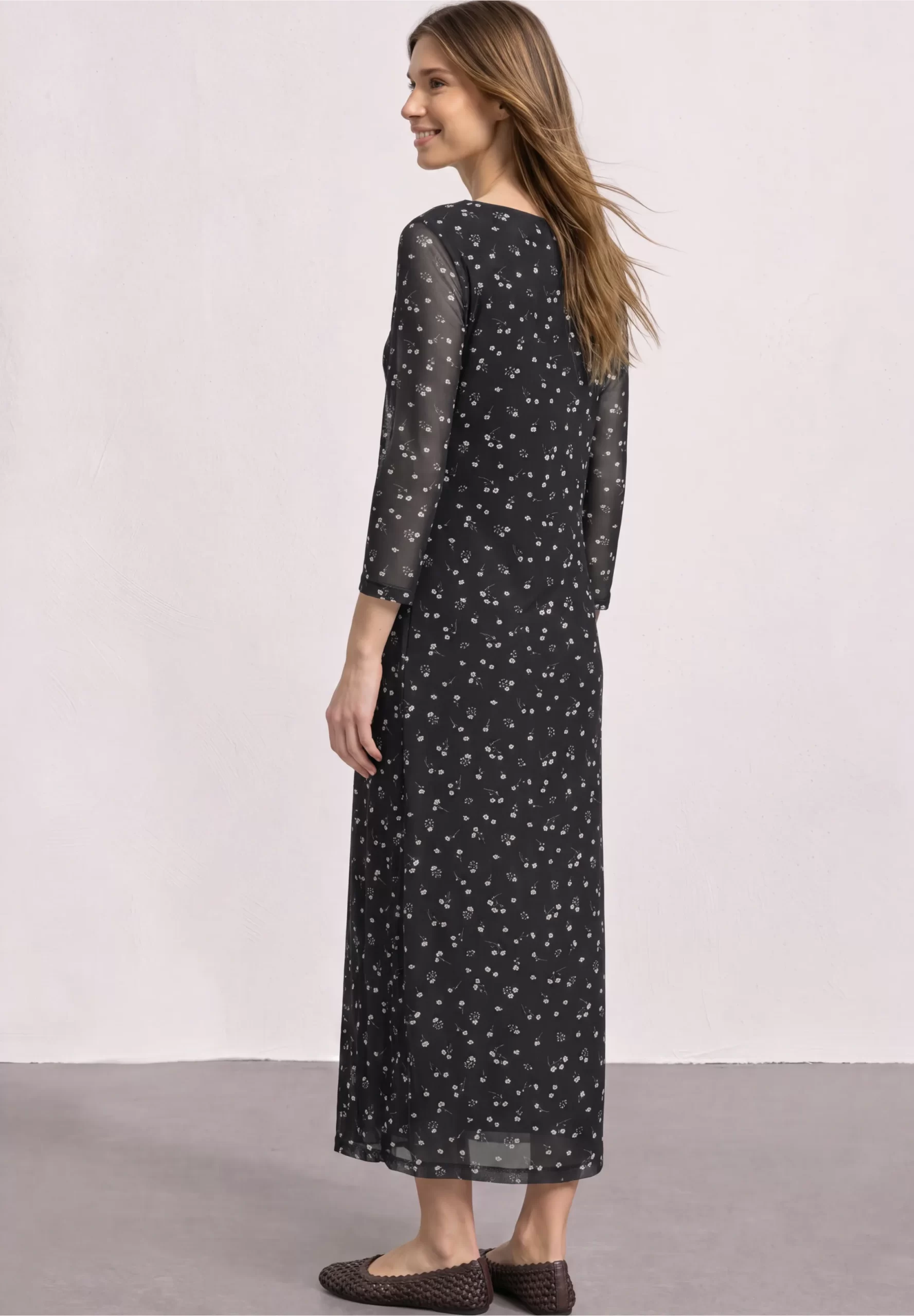 Vestido Midi de Flores