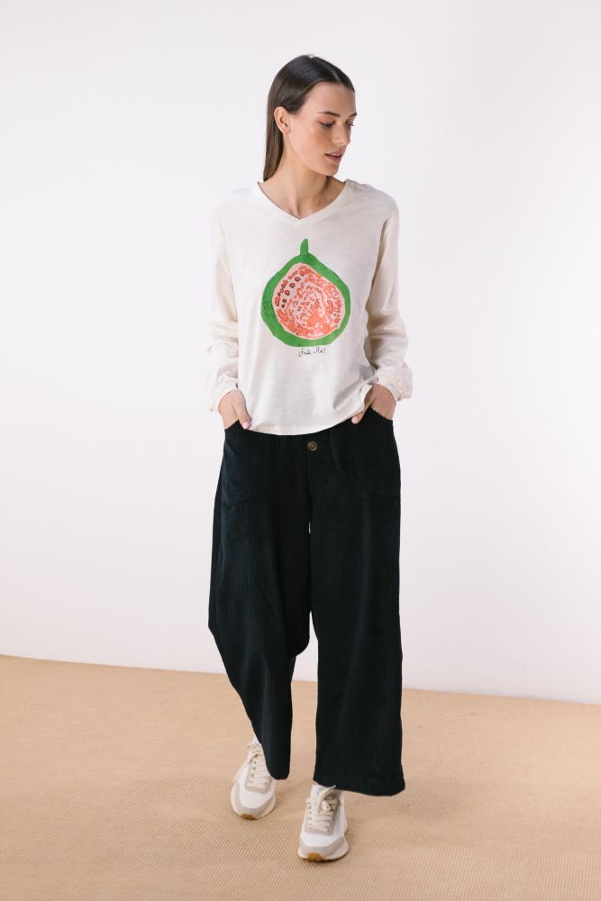 Camiseta Fruta Flor