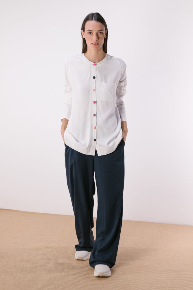 Blusa Botones de Colores