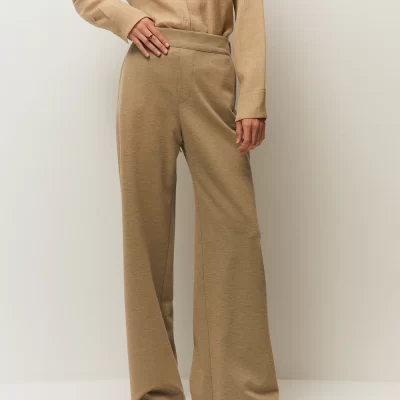 Pantalón Raya Diagonal con Goma