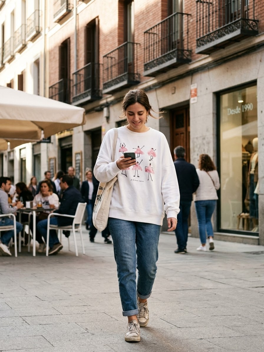 Sudadera Bailarinas