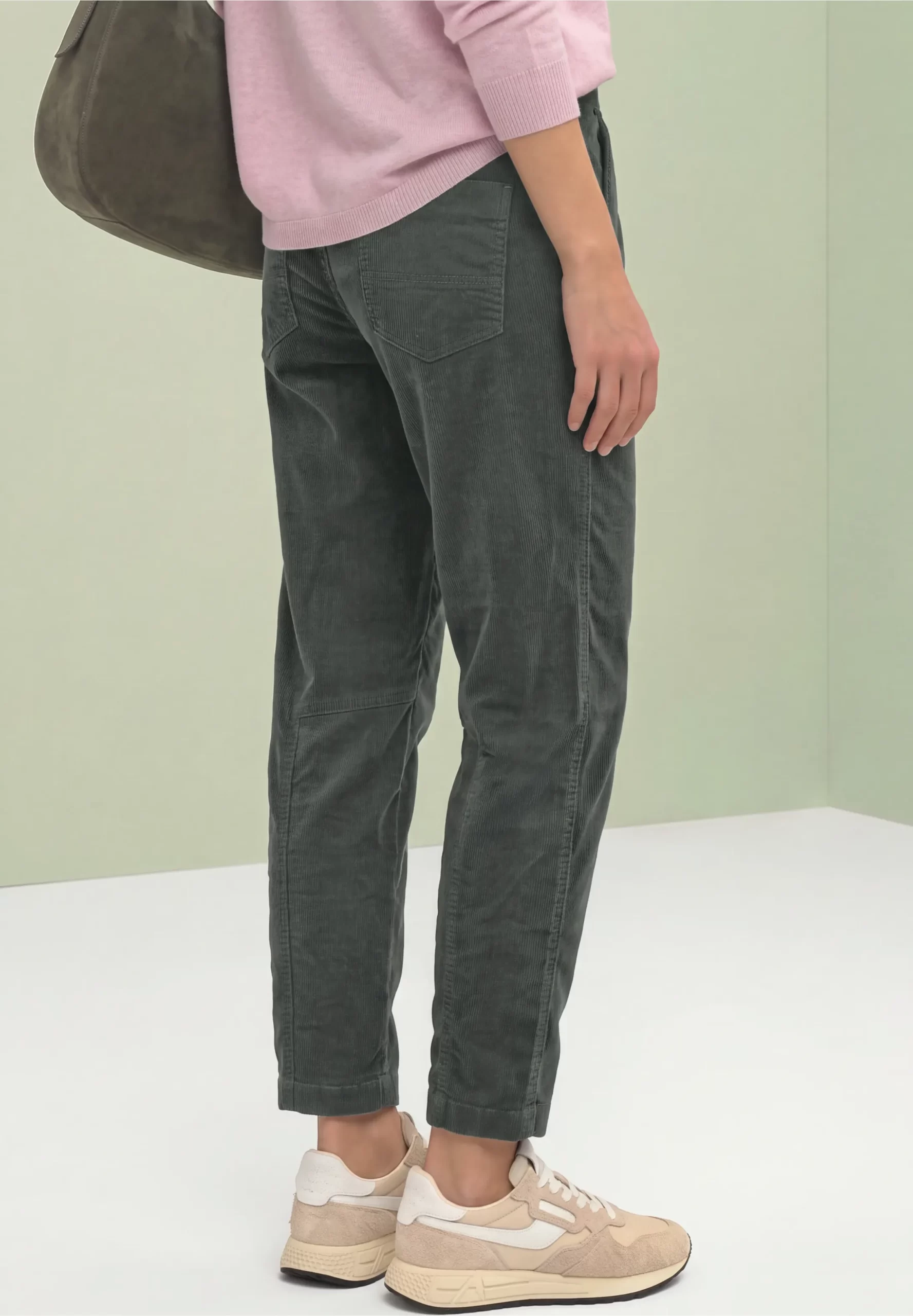 Pantalon de Pana Verde Aterciopelado
