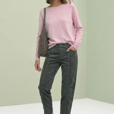 Pantalon de Pana Verde Aterciopelado