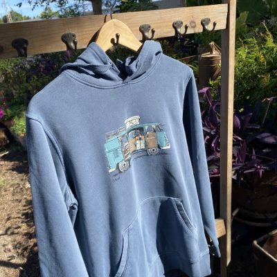 Sudadera Split Bus Azul Noche