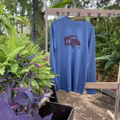 Camiseta M/L Dam Azul noche