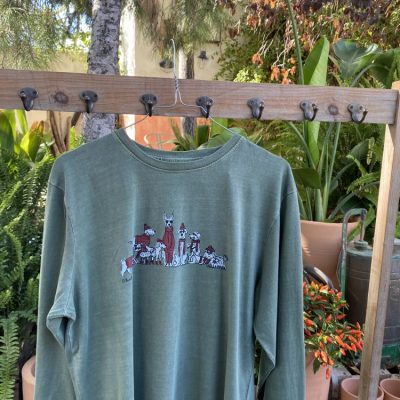 Camiseta M/L Dogs Verde Fresno