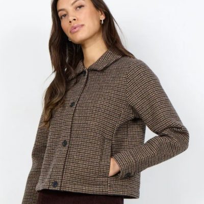 Chaqueta Hasti Ciruela