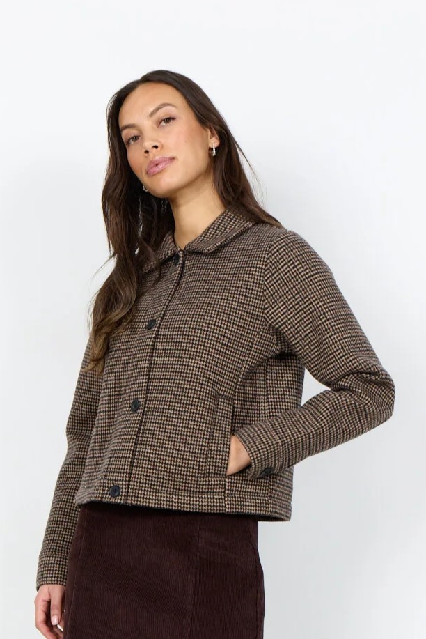 Chaqueta Hasti Ciruela
