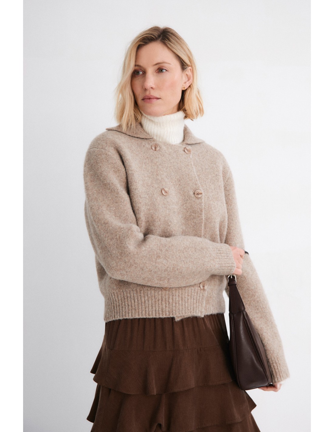 Chaqueta Sire Beige