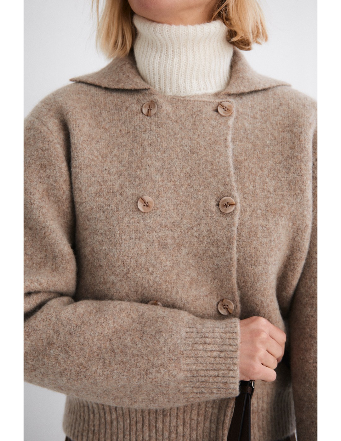 Chaqueta Sire Beige