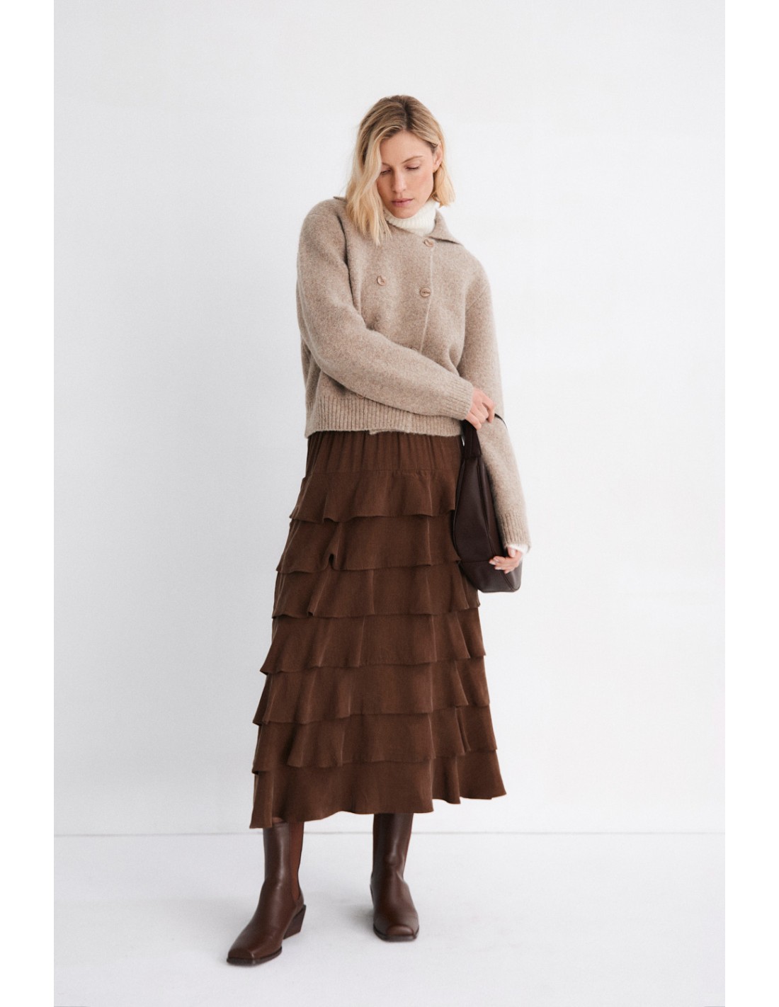 Chaqueta Sire Beige